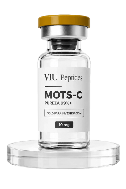 Vial ViuPeptides MOTS-C 10 mg para investigación, México