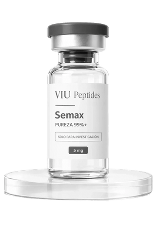 Vial ViuPeptides Semax 5 mg para investigación, México
