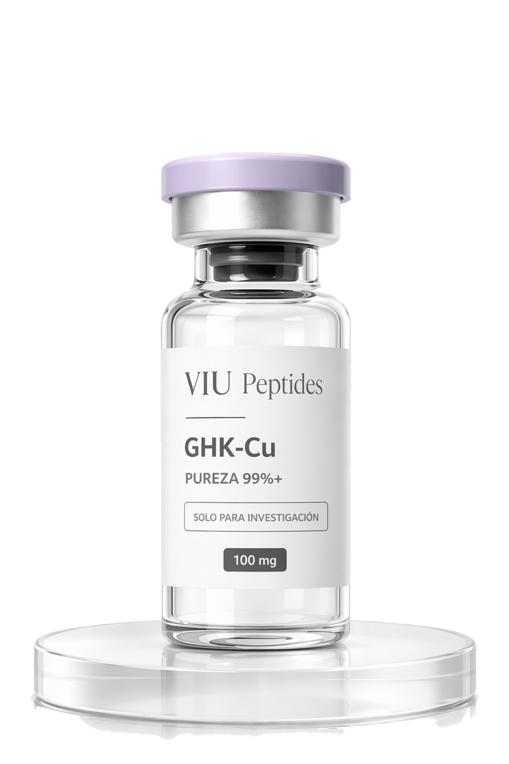 Vial ViuPeptides GHK-Cu 100 mg