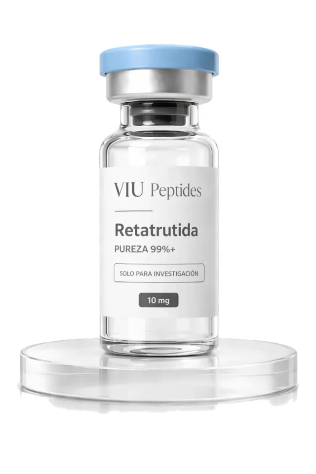 Vial ViuPeptides Retatrutide 10 mg