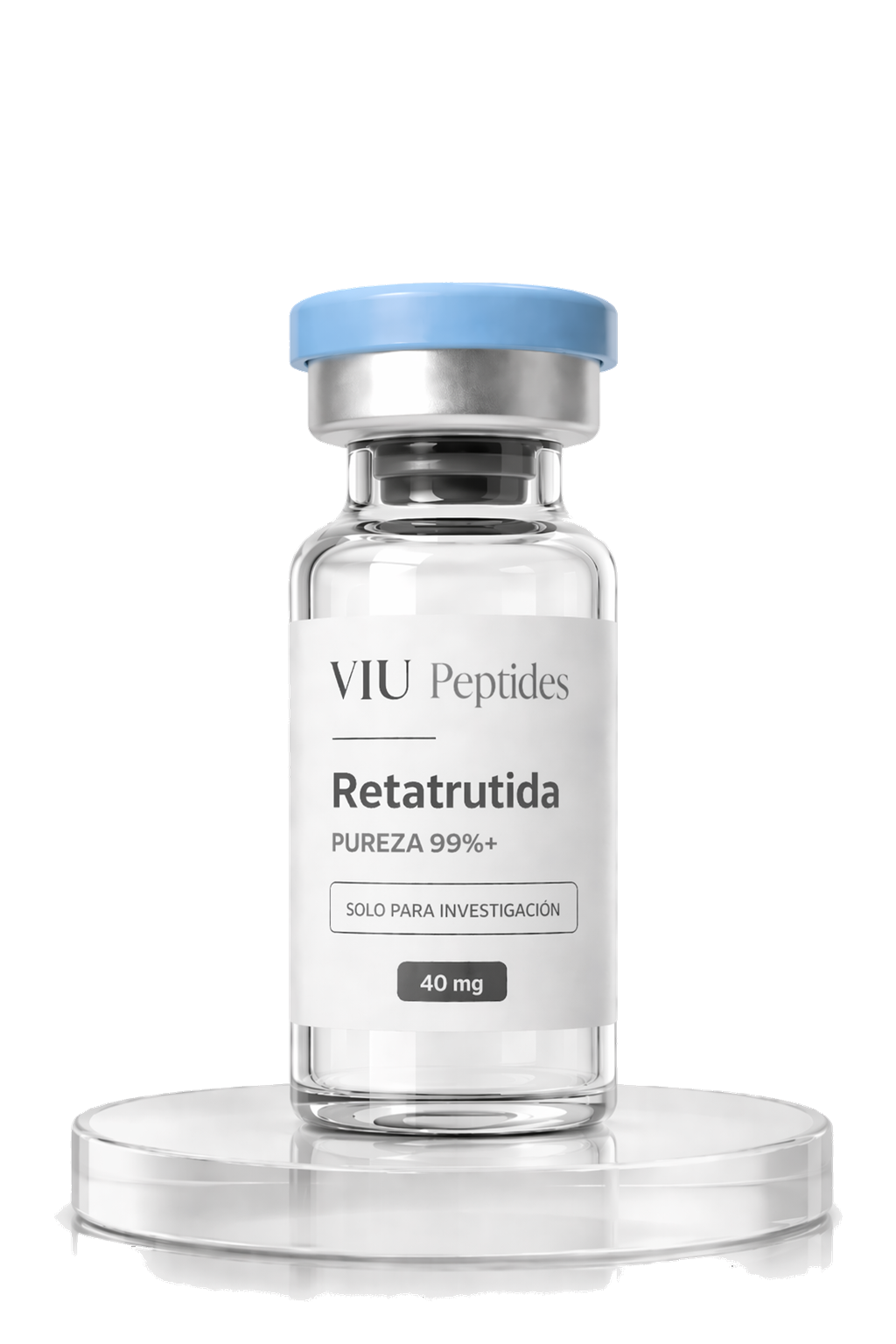 Vial ViuPeptides Retatrutida 40 mg